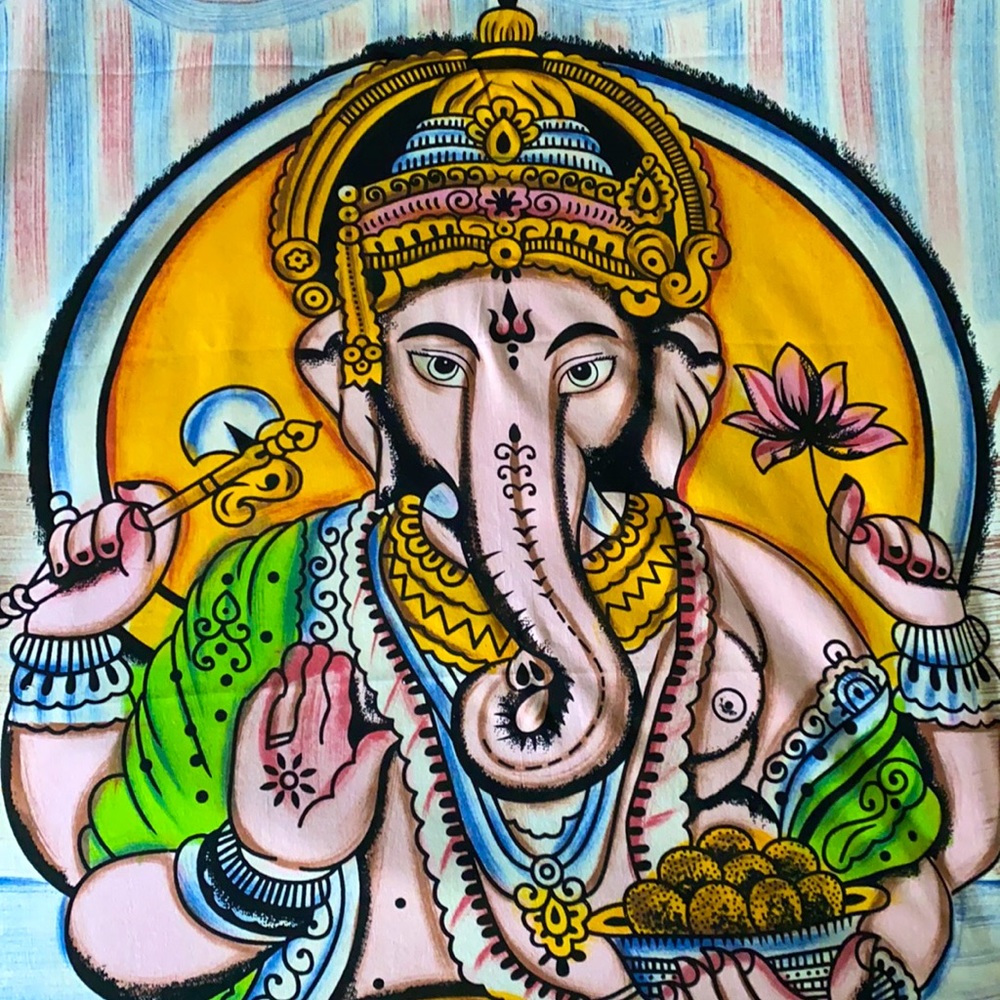 Large Ganesha Tapestry King size